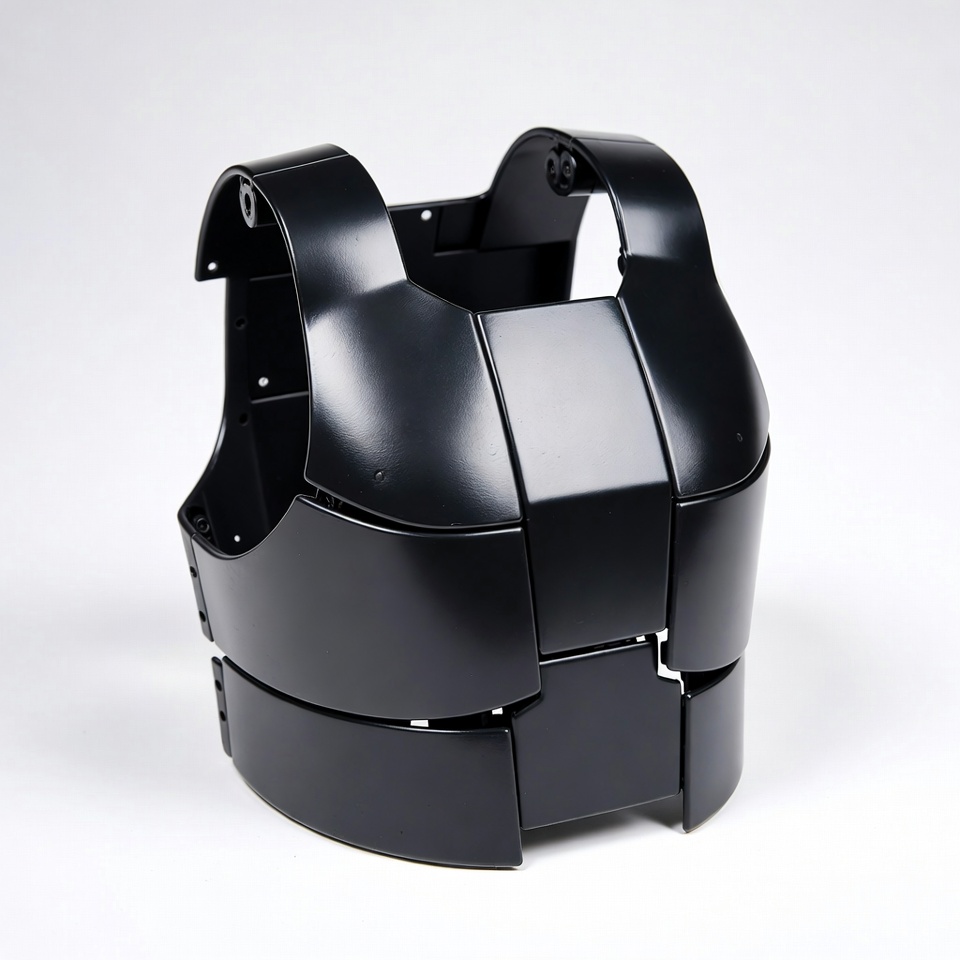 Black Modular Body Armor Vest Black Modular Body Armor Vest