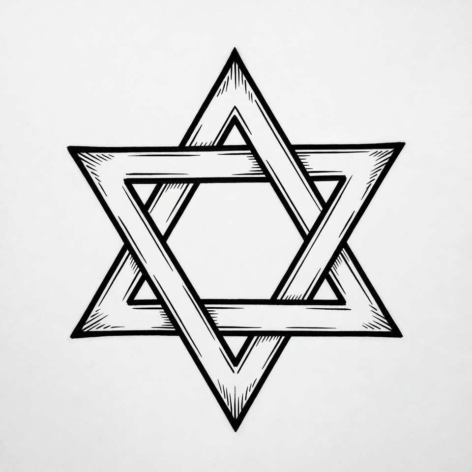 Interlocked Star of David Interlocked Star of David