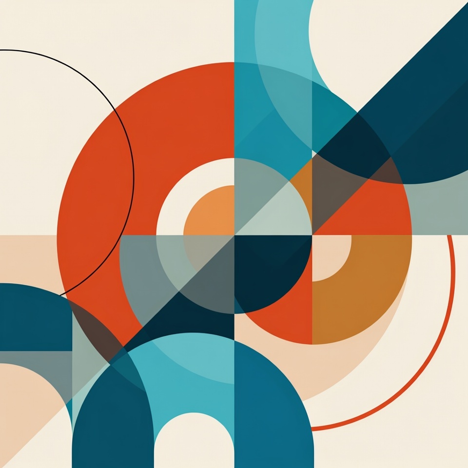 Abstract Geometric Shapes Design Abstract Geometric Shapes Design