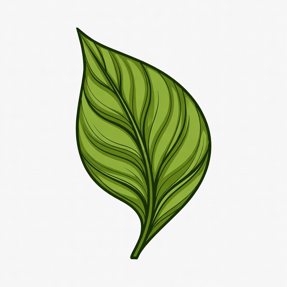 Green Leaf Illustration Green Leaf Illustration