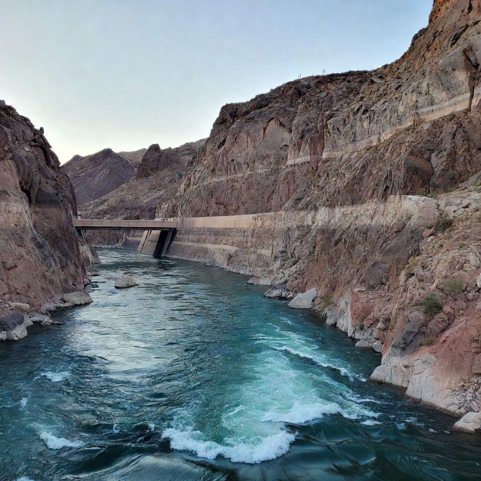 Hoover Dam in Grand Canyon Hoover Dam in Grand Canyon