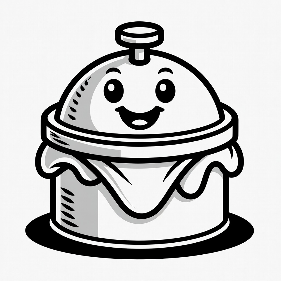 Smiling Cartoon Food Cover Smiling Cartoon Food Cover