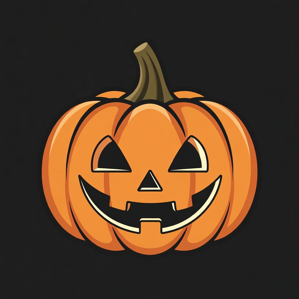 Jack-o'-lantern pumpkin illustration Jack-o'-lantern pumpkin illustration