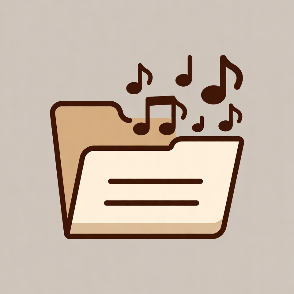 Music Folder Icon Music Folder Icon