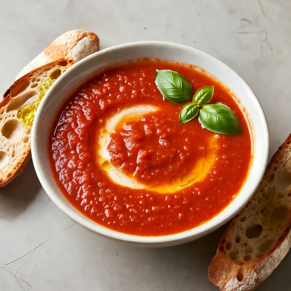 Tomato Soup with Baguette Tomato Soup with Baguette