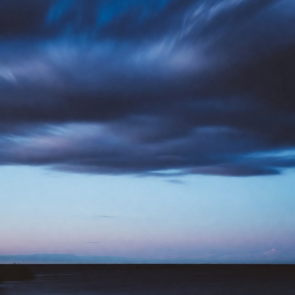 Dramatic Stormy Clouds Over Ocean Dramatic Stormy Clouds Over Ocean