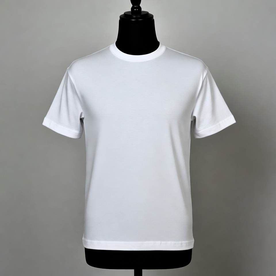 White T-shirt on Mannequin White T-shirt on Mannequin