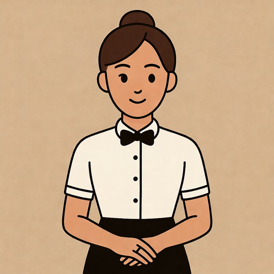 Woman in white shirt black bowtie Woman in white shirt black bowtie