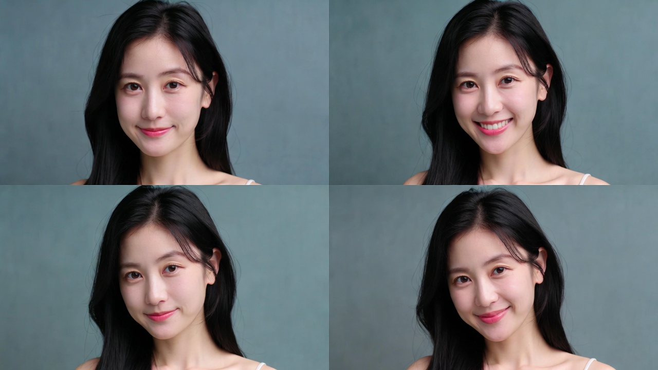 Asian woman smiling portraits Asian woman smiling portraits