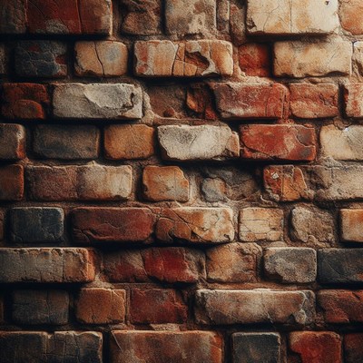Red brick wall texture