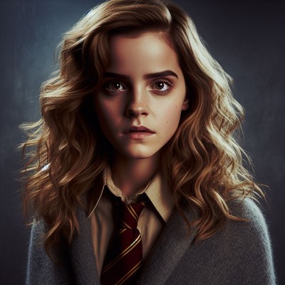 Emma watson as hermione granger portrait