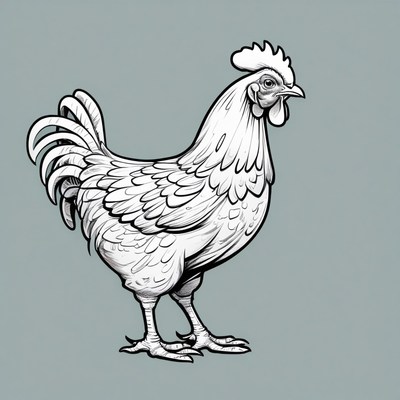 Rooster illustration