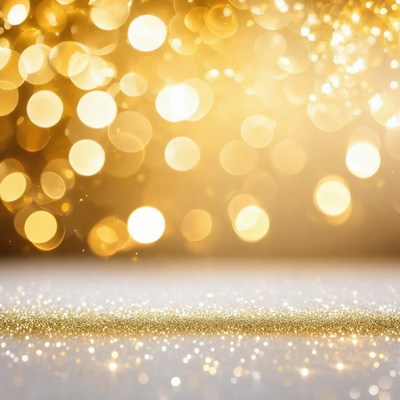 Golden glitter background