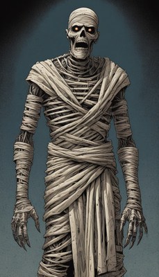 Mummy illustration