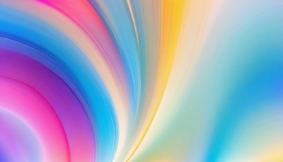 Abstract swirls of color