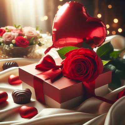 Romantic valentine's day gift