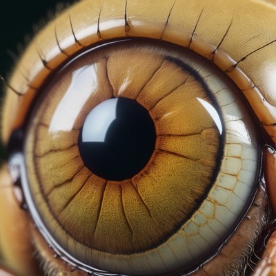 Close-up of a bird's eye