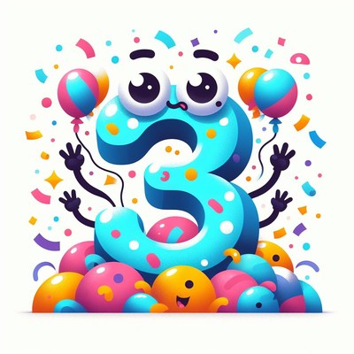 Happy third birthday party