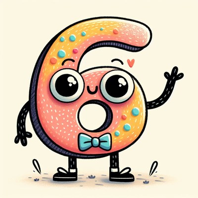 Happy donut number six