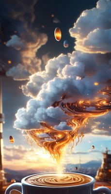 Coffee cloud