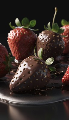 Chocolate-covered strawberries