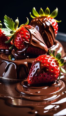 Chocolate-covered strawberries