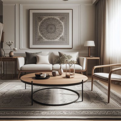 Modern living room interior design