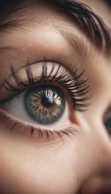 Close-up of a woman's eye