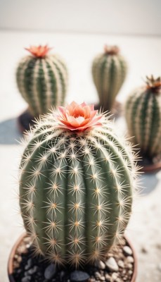 Blooming cactus
