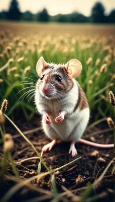 Mouse in a field