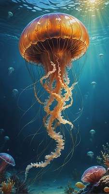 Ocean jellyfish