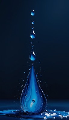 Water droplet impact