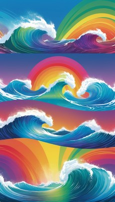 Rainbow waves