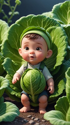 Baby cabbage patch
