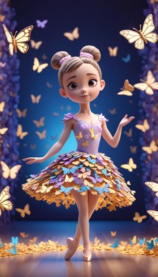 Butterfly ballerina