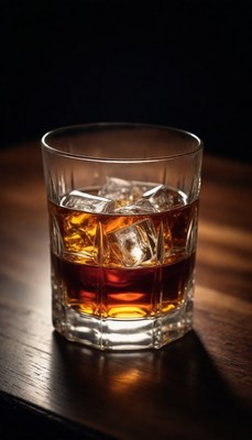 Whiskey on the rocks