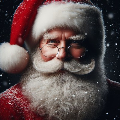 Santa claus close-up