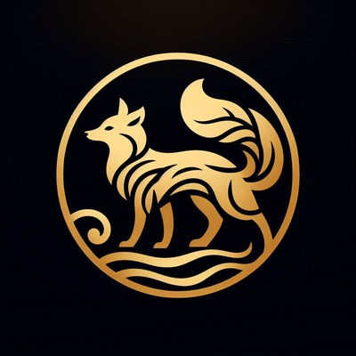 Golden fox logo