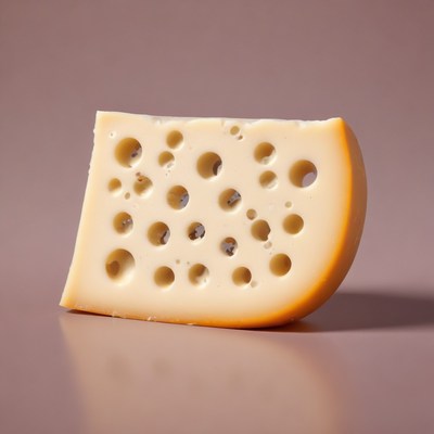 Swiss cheese slice