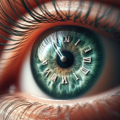 Time in an eye