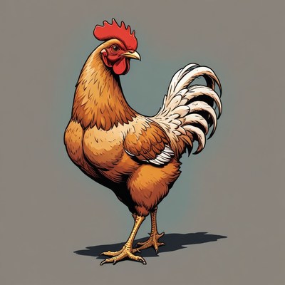 Rooster illustration