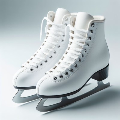 White figure skates