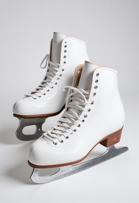 White figure skates