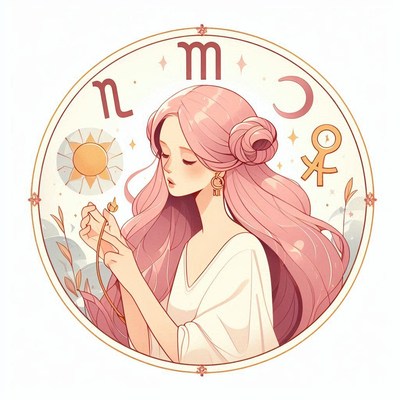 Scorpio zodiac illustration