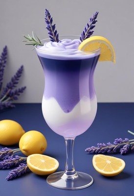 Lavender lemon drink