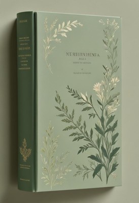 Neriuomnia book cover with botanical illustration