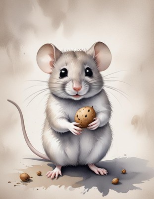 Mouse holding nut