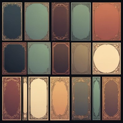 Ornate frame collection