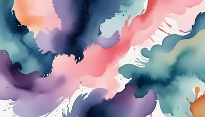 Abstract watercolor background