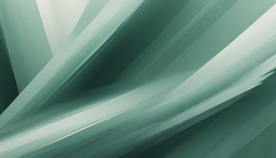 Abstract green lines